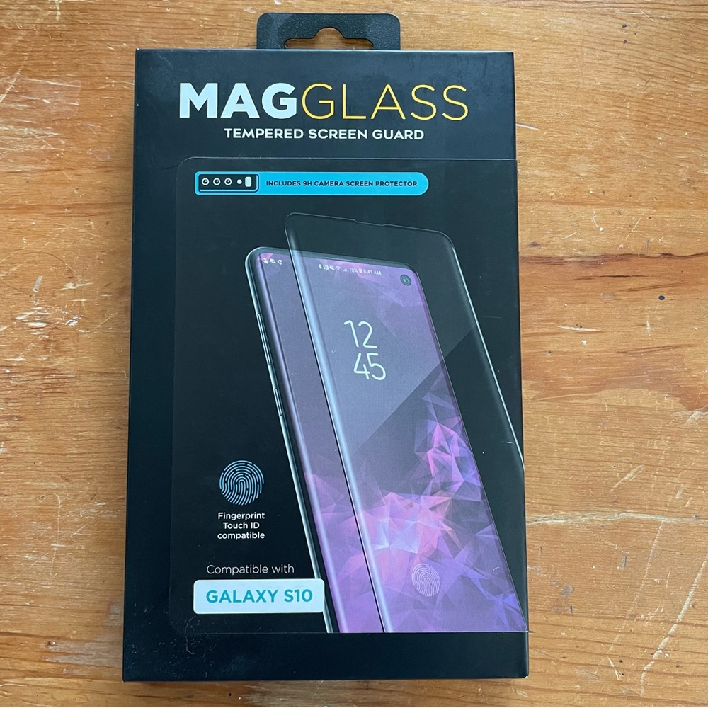 MagGlass Tempered Screen Guard for Galaxy S10